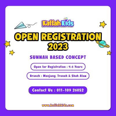 Registration Kaffah Kids (Tronoh)